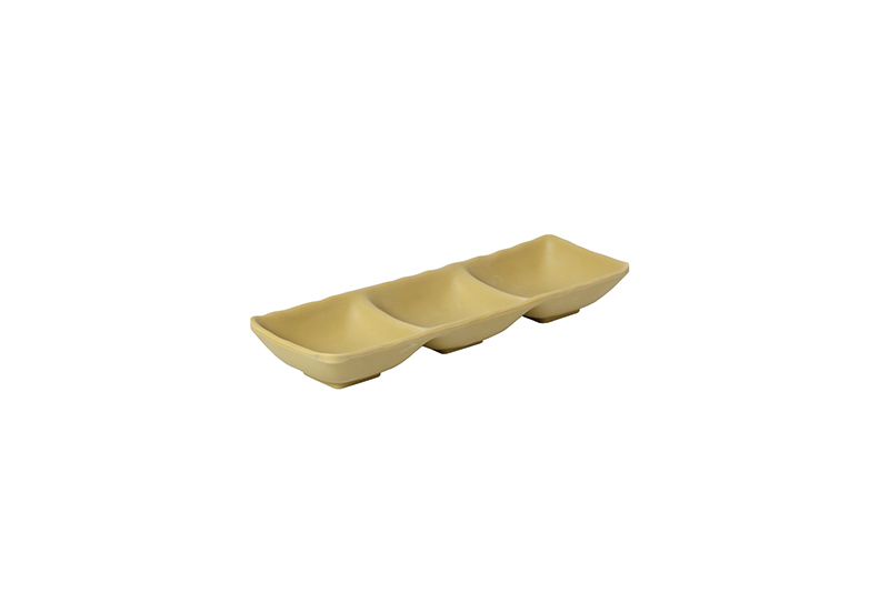 COPPETTA TRIPLA CM 26,5X8,5X3,5 PISTACCH