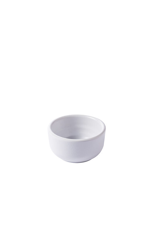 COPPETTA MELAM. TONDA MELAM. CM 6,5X3,5 BIANCO MATT